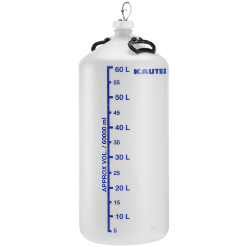 Garrafón de  60 l con sensor de rebasamiento (residuo)